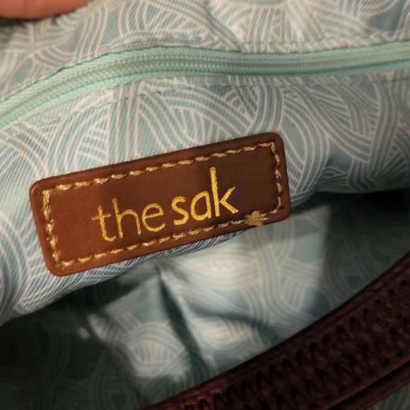 The Sak burgundy leather handbag - Picture 8 of 9